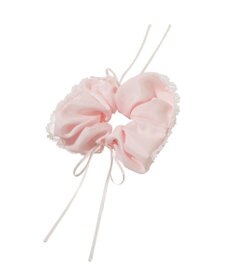 Maison de FLEUR レースリボンシュシュ