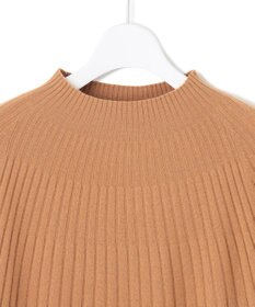 23区 セミウーステッド モックネック ニット