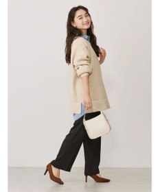 AMERICAN HOLIC クルーネック編み違いニットチュニック