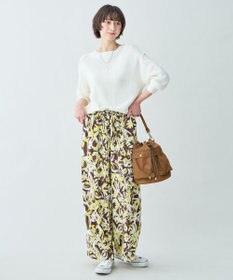 ANY L アクリルガーターニット