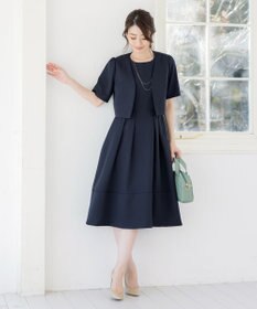 Tiaclasse L 【洗える】ボレロ＆ワンピースセット