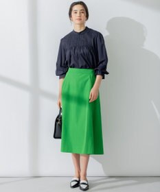 組曲 【5色展開・後ろゴム仕様】カラータフタ スカート