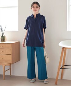 Tiaclasse 【おのののかさん着用】冷凛(ひやりん)カノコカットソーピンタックパンツ