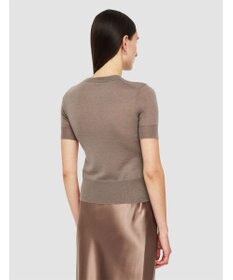 JOSEPH 【洗える】キャッシュエアー　ショートスリーブニット