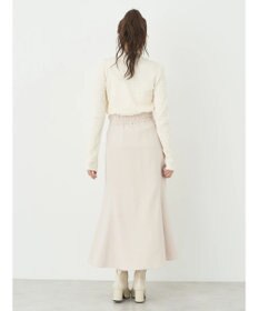 earth music&ecology フロントボタンスカート