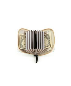 UNBILLION ペルケ perche×黒ねこ意匠 ROBIN / ジャバラカードウォレット