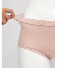 WACOAL 【ディアヒップ】 ショーツ はきこみ丈ふつう 綿混(身生地) ヒップを包みこむフィット感 やさしいはきごこち PPA111 /ワコール