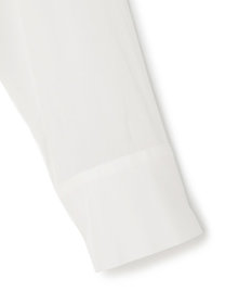 BEIGE， GALENA / コットンレースバンドカラーシャツ