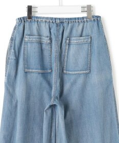 J.PRESS YORK STREET 【WOMEN】ダンガリーワイド デニムパンツ