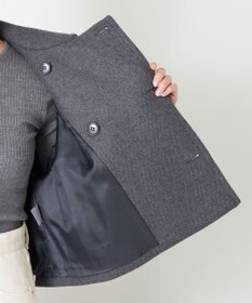 NAVE 【Nave】ダブルメルトン ショートPコート