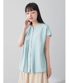 earth music&ecology タックデザインブラウス