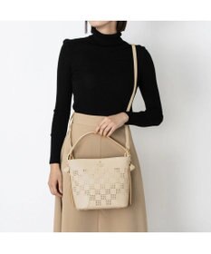 LANVIN en Bleu ペルフォレ 2wayバッグ