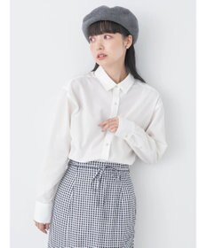 earth music&ecology レギュラーカラーシャツ