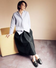 自由区 L 【撥水加工・洗える】エコタフタ スカート