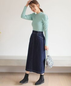 ANY SIS 【洗える】ビジュー プルオーバー