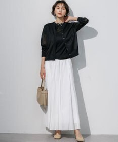 23区 S 【先行予約/WEB&一部店舗限定カラーあり】シアードット クルーネック カーディガン