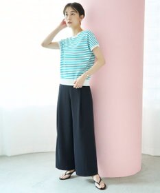 UNFILO サマーセットアップ ワイドパンツ