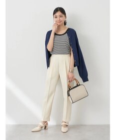 earth music&ecology 接触冷感テーパードパンツ