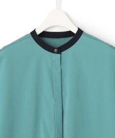 ICB L 【洗える】 タイプライタージャージーコンビ カットソー