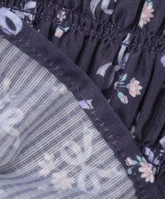 ANY KIDS フラワー×リボン ビスチェ付きTシャツ