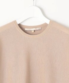 自由区 【WEB限定・洗える・XSサイズあり】ハイツイストコットンアセテートテントライン ニット