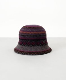 AURORA 【 ANNA SUI（アナ スイ）】ノルディックバスククロッシェハット