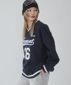 WEGO 【ユニセックス着用ITEM】ナンバリングプルオーバー