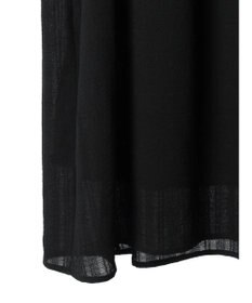 earth music&ecology 膨れジャガードパフ袖ワンピース