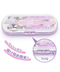 Mother garden マザーガーデン ユニコーン トリオセット お箸&スプーン&フォークセット 《ハピネス柄》