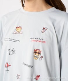 OP／FILA 【Ocean Pacific×ハローキティ】ラッシュTシャツ