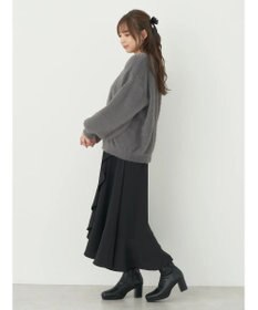 earth music&ecology ロングシャギーハイネックプルオーバー