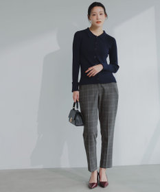 ANY SIS S CICA加工 襟デザイン ニット