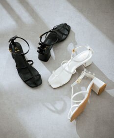 組曲 ナローベルト リボンサンダル