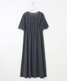 ANY SIS 【Lily Calin】ラッフルチュールフェイクパール ドレス