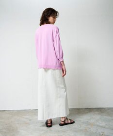 GRACE CONTINENTAL 配色ニットカーディガン