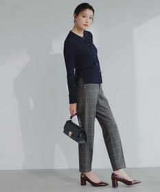 ANY SIS S CICA加工 襟デザイン ニット