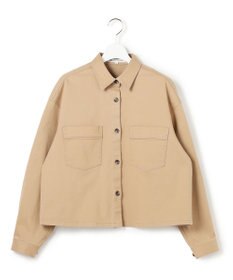 23区 L 【先行予約】ストレッチギャバ チノ ショート シャツジャケット