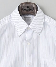 GOTAIRIKU 春夏向け【形態安定】SUMMERPREMIUMPLEATS_スナップダウンカラー 半袖ドレスシャツ(25年モデル)