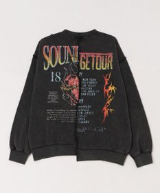 WEGO 【ユニセックス着用ITEM】ヴィンテージグラフィックドッキングプルオーバー