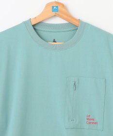 SHARE PARK MENS 【UVカット・吸水速乾・ストレッチ・軽量 】バックプリントポケットTシャツ（L・XLサイズ）