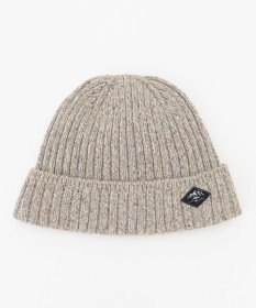 JOSEPH ABBOUD MOUNTAIN 【UNISEX】裏地付き ネップツイードニットキャップ