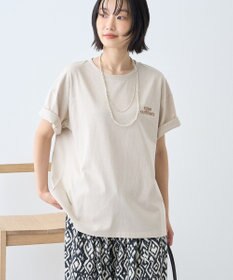 AMERICAN HOLIC 刺繍&フォトプリントTシャツ