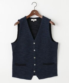 JOSEPH ABBOUD 【清涼感/軽い/洗える】 スラブギマニットベスト