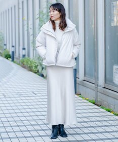 KWD 【日本製/高品質ダウン】STAND COLLAR DOWN BLOUSON ダウンブルゾン