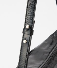 russet エナメルワンショルダーバッグ(CE-1635)