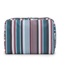 LeSportsac EXTRA LARGE RECTANGULAR COSMETIC/ファンシーストライプ