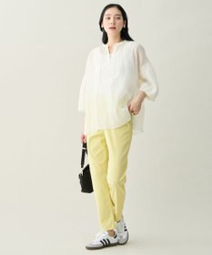 ANY L バルーンスリーブスキッパーブラウス