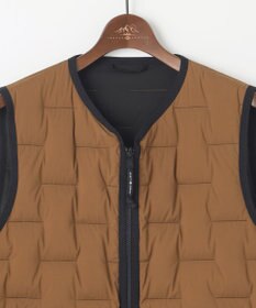 JOSEPH ABBOUD MOUNTAIN 【2WAYストレッチ/リバーシブル/撥水/軽量】 リバーシブル ダウン ベスト