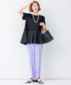 23区 【洗える】トロピカル2WAYストレッチ テーパード パンツ