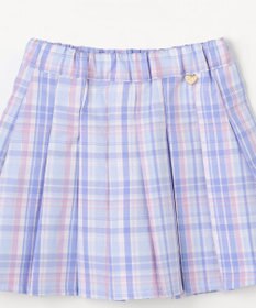 ANY KIDS チェックプリーツスカパン